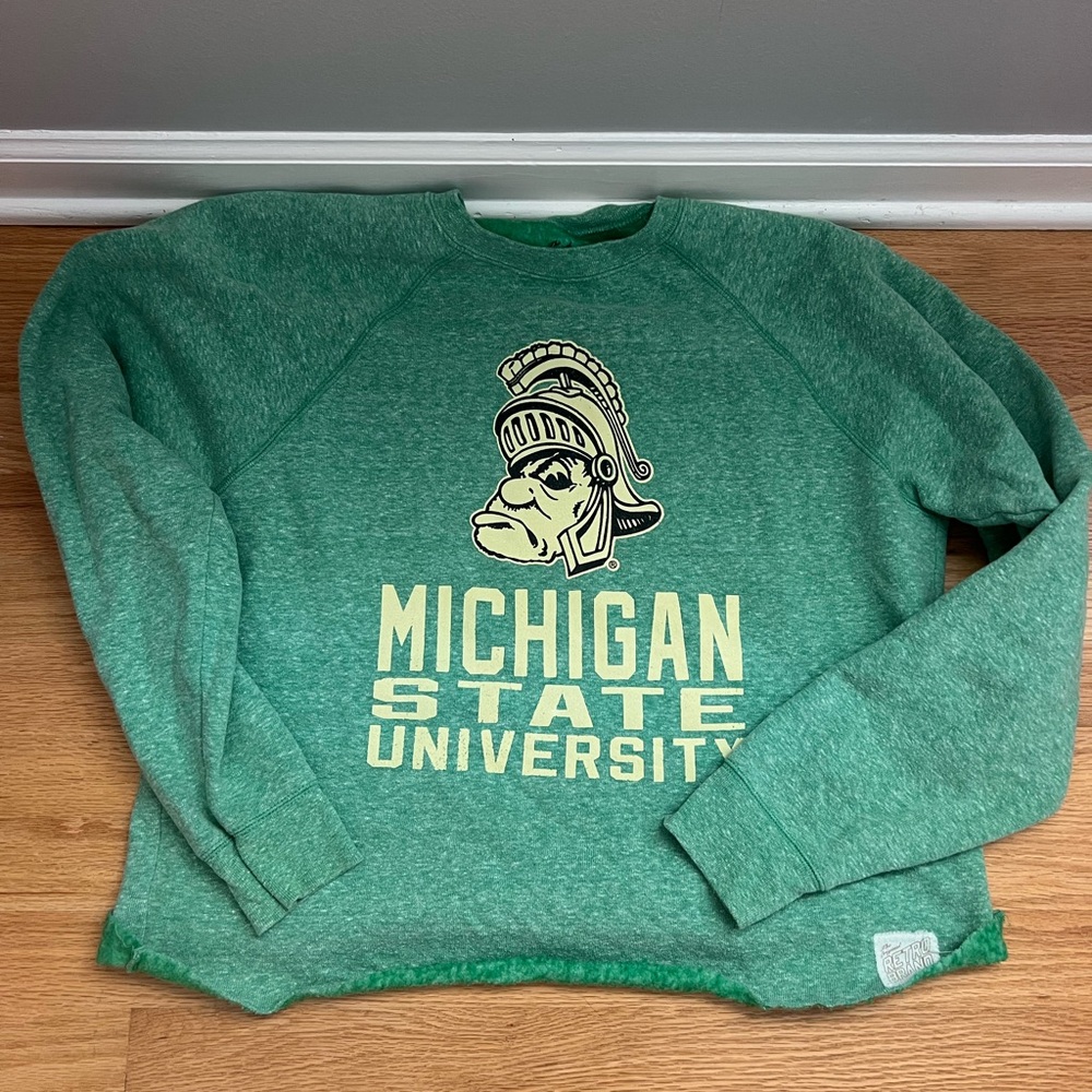 Michigan State Retro Crewneck